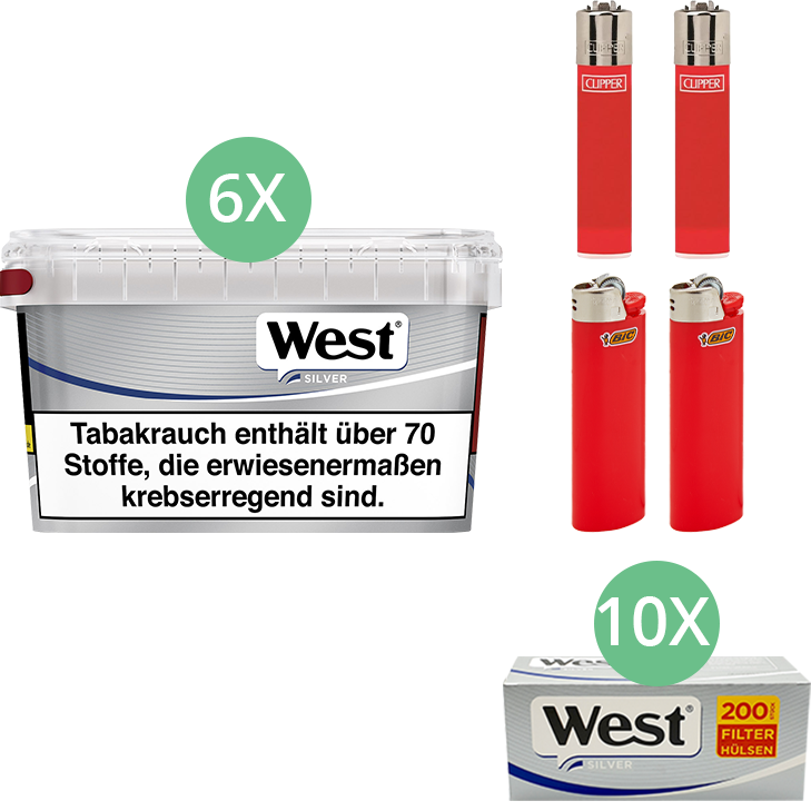 6xWest-silver-30-2000-west-silver-200-clipper-bic 6xWest-silver-30-2000-west-silver-200-clipper-bic