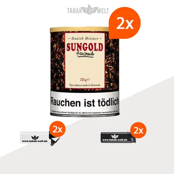 danish-mixture-sungold-pfeifentabak-2x-dose-mit-feuerzeuge