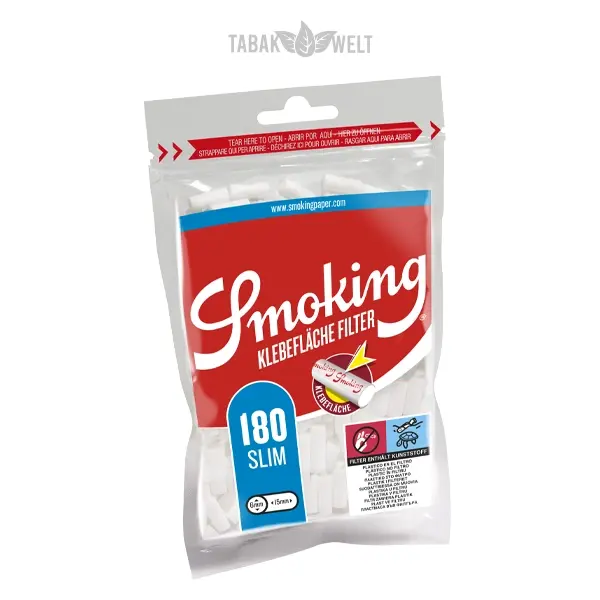 smoking-classic-slim-filter-15x6-mm-beutel-180-stueck smoking-classic-slim-filter-15x6-mm-beutel-180-stueck