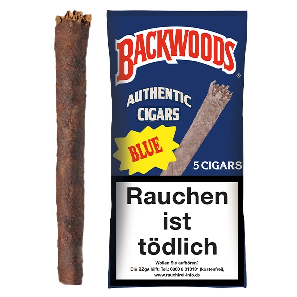 backwoods blue vanilla zigarren