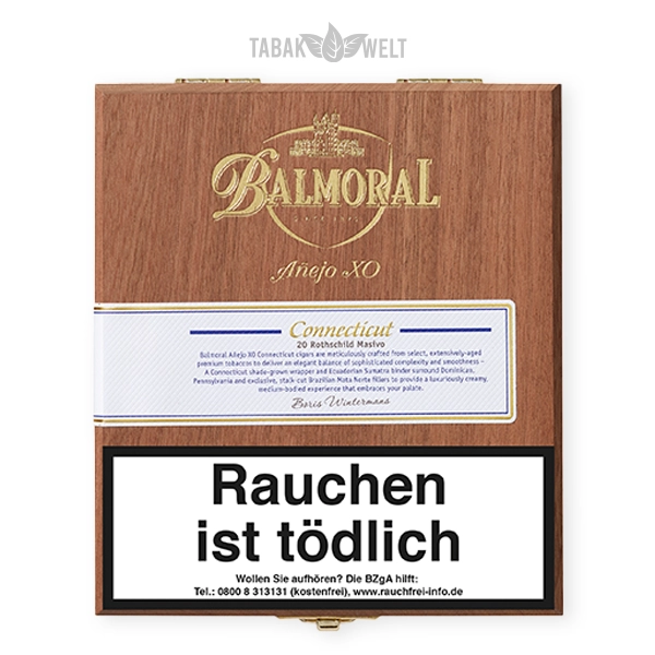balmoral-anejo-xo-zigarren-connecticut-rothschild-masivo-box