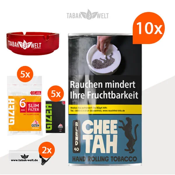 chee-tah-blau-feinschnitttabak-10x-pouch-mit-glas-aschenbecher
