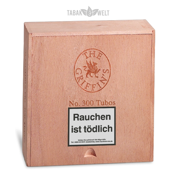 Griffins Dominikanische Republik Zigarren No 300 Tubos Corona Larga Kiste