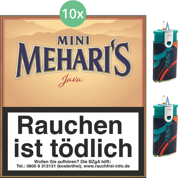 Mehari's Mini Java 10 x 20 Stück 