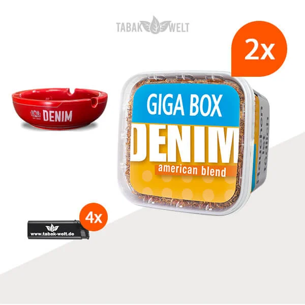denim-blend-volumentabak-2x-giga-box-mit-keramik-aschenbecher