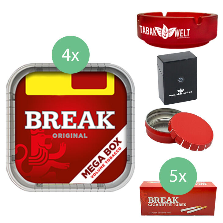 Break Original 4 x Mega Box mit 1000 Filterhülsen