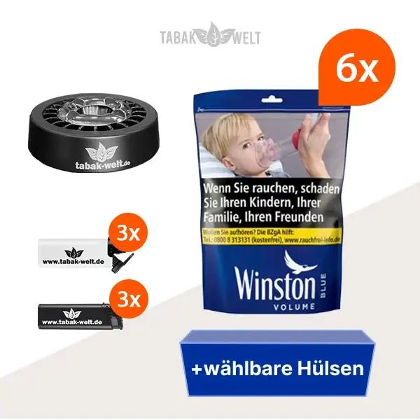 winston-blue-volumentabak-6x-beutel-mit-waehlbaren-huelsen