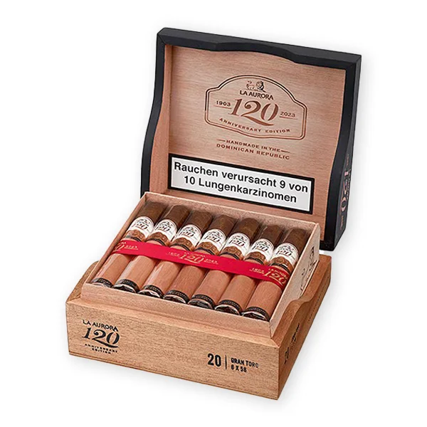 la-aurora-120-anniversary-zigarren-gran-toro