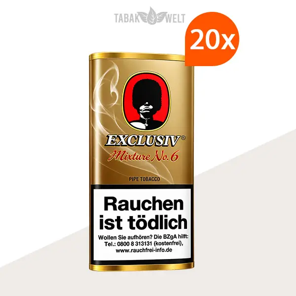 Exclusiv Mixture No. 6 Pfeifentabak Sherry Cherry – 20x Pouch