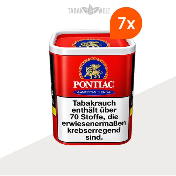 Pontiac American Blend Tabak 7x Dose