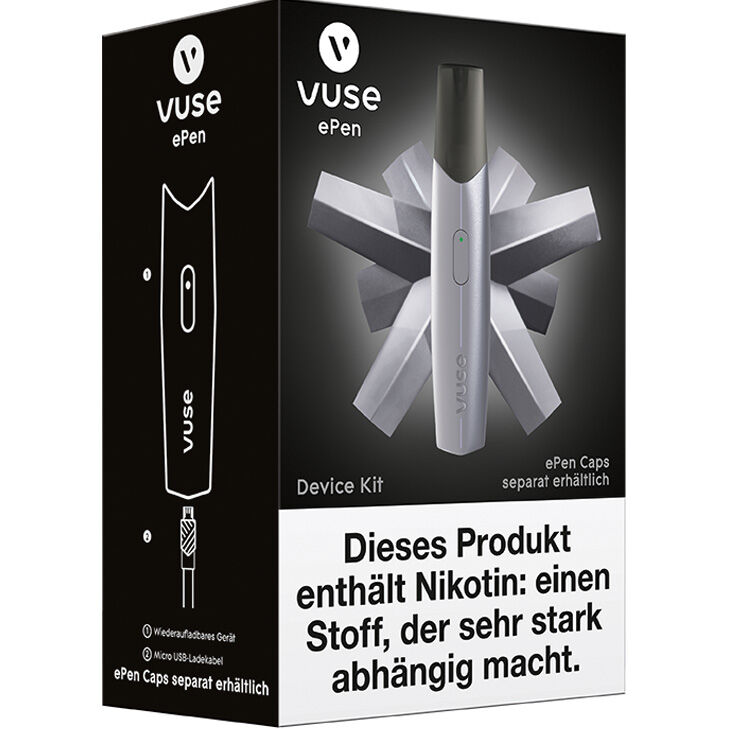 Vuse_ePen_DeviceKit_Silber_Side
