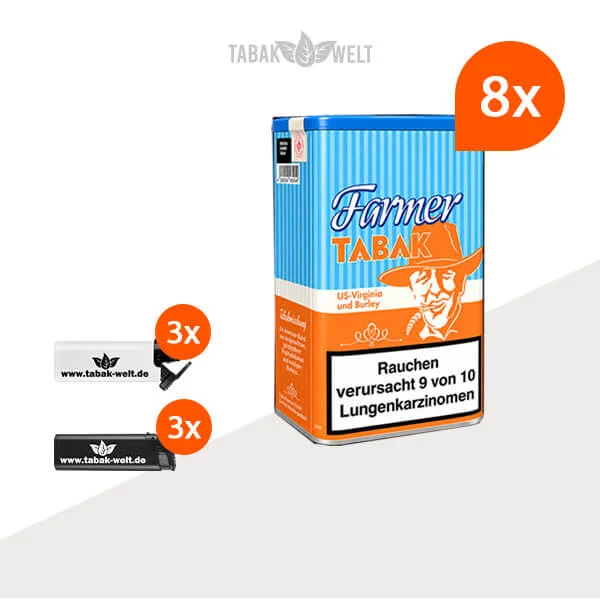 farmer-orange-pfeifentabak-8x-dose-mit-feuerzeugen