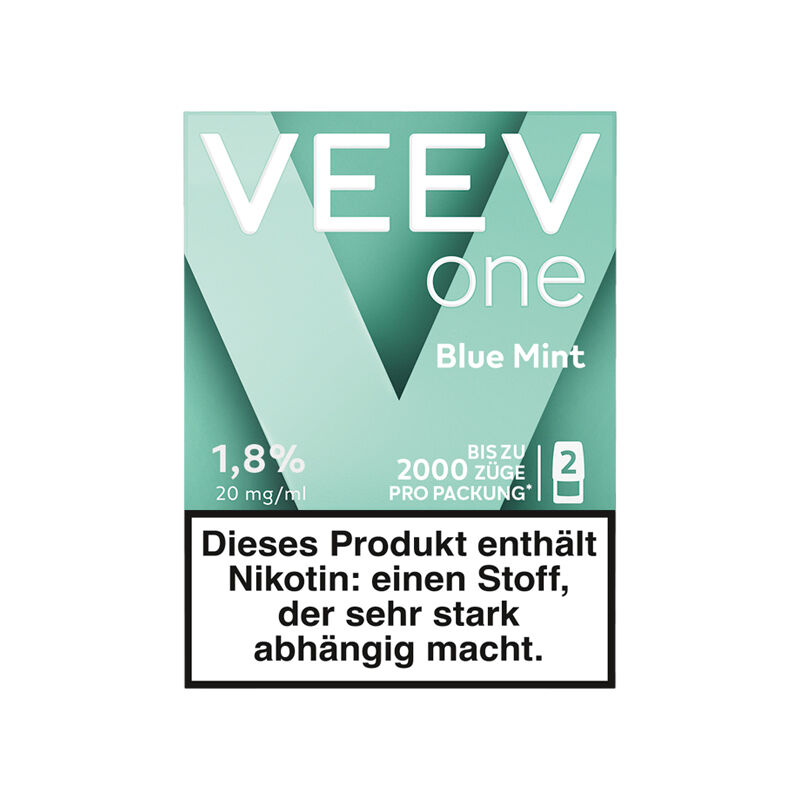 veev one pods blue mint packung frontal 