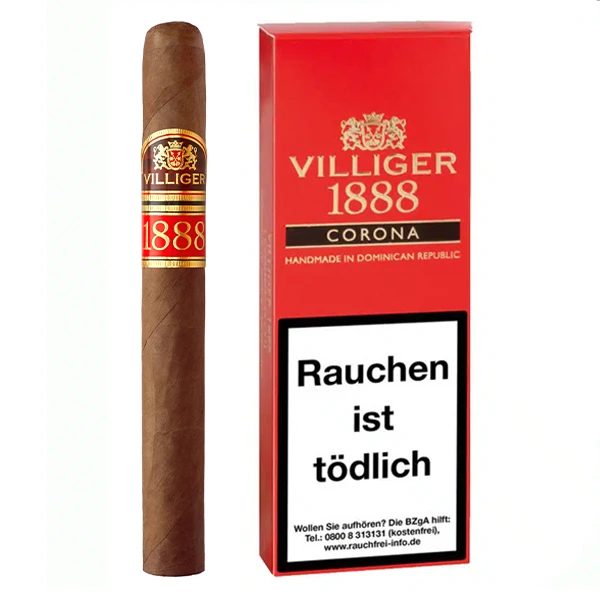 VILLIGER 1888 Zigarren Dominican Republic Corona