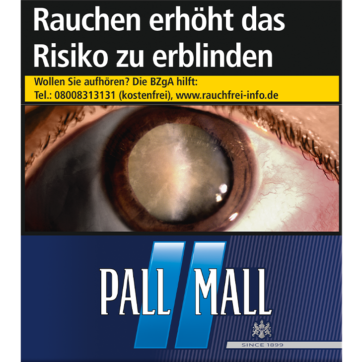 Pall Mall Blue 10 €