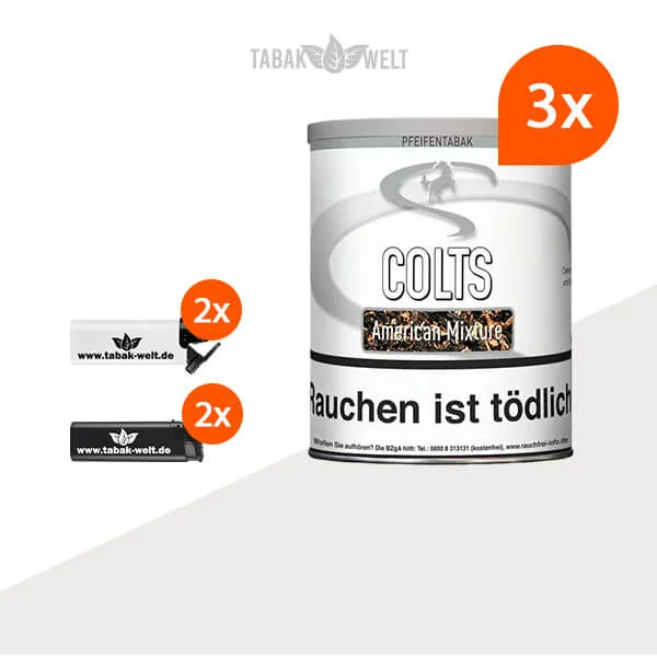 colts-american-mixture-pfeifentabak-3x-dose-mit-feuerzeuge