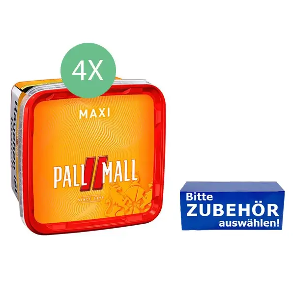 4 x Pall Mall Mix Box mit Zubehör