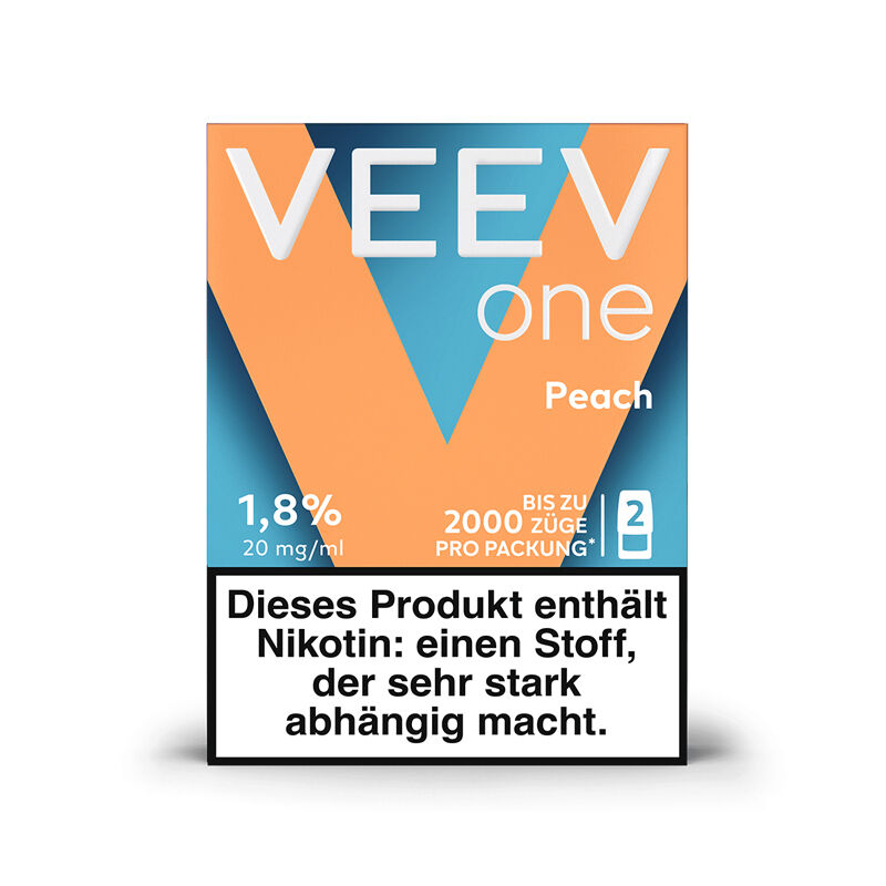 veev one pods peach packung fronatal