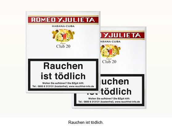romeo julieta zigarillos