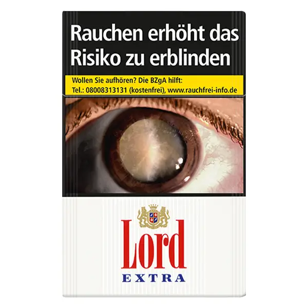 Die Lord Extra Zigaretten.