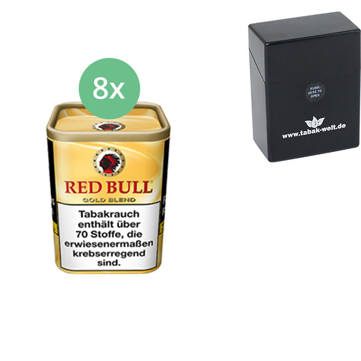 8 x Red Bull Gold Blend mit nur etui