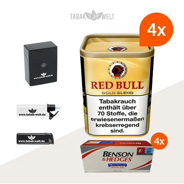 red-bull-gold-blend-feinschnitt-tabak-4x-dose-mit-1000-extra-size-huelsen