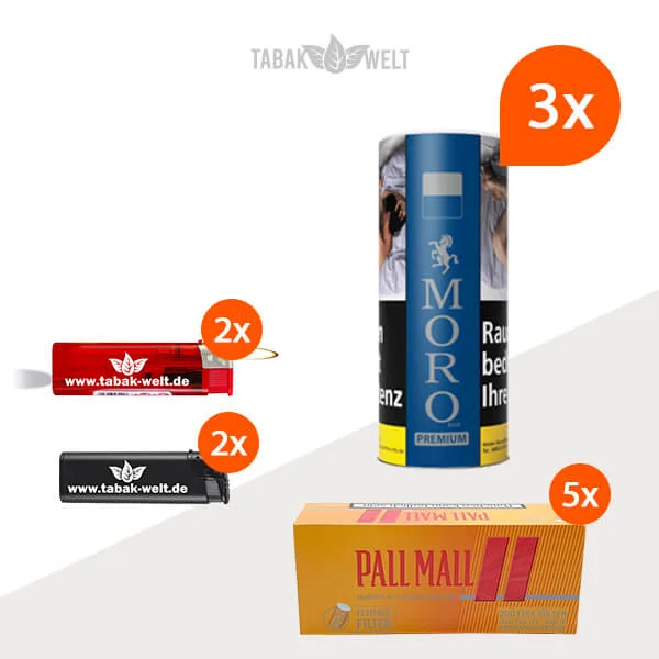 3x-moro-blue-premium-Dose-pall-mall-allround-huelsen-ledfeuerzeug