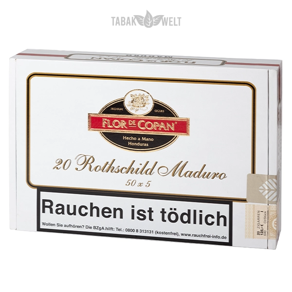 Flor de Copan Linea Maduro Zigarren Rothschild Kiste Flor de Copan Linea Maduro Zigarren Rothschild Kiste