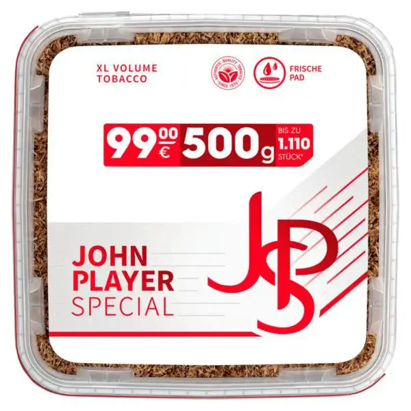 John Player Special XL Volumentabak Eimer