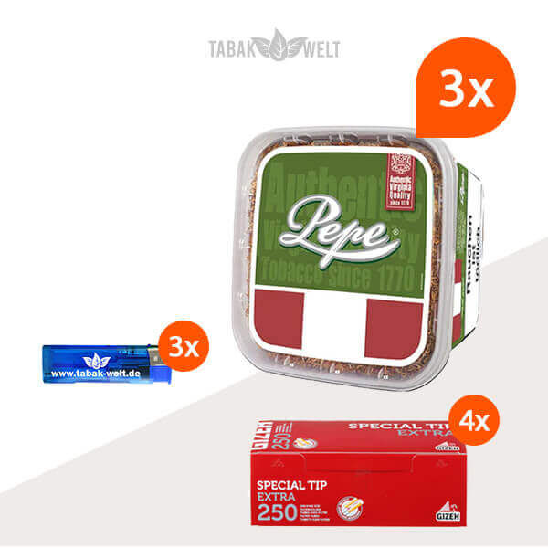 pepe-rich-green-volumentabak-3-Eimer-mit-gizeh-special-size-TX15525.2 pepe-rich-green-volumentabak-3-Eimer-mit-gizeh-special-size-TX15525.2