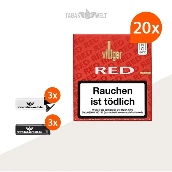 20x-villiger-zigarillos-long-red-filter-mit-feuerzeuge