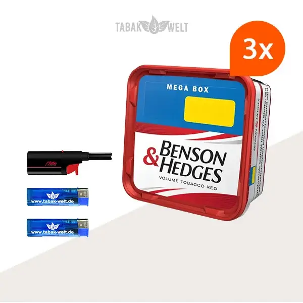 benson-und-hedges-red-volumentabak-3-x-mega-box-mit-fuerzeugen