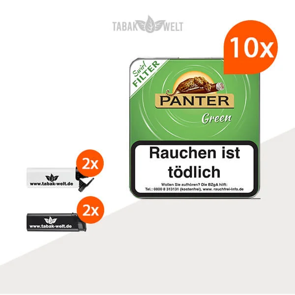 10x-panter-green-zigarillos-mit-swirl-filter-und-feuerzeuge 10x-panter-green-zigarillos-mit-swirl-filter-und-feuerzeuge