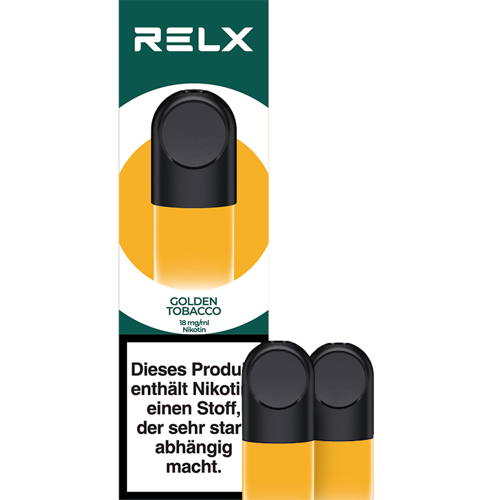 Relx Pod Golden Tobacco 2 x 18 mg/ml