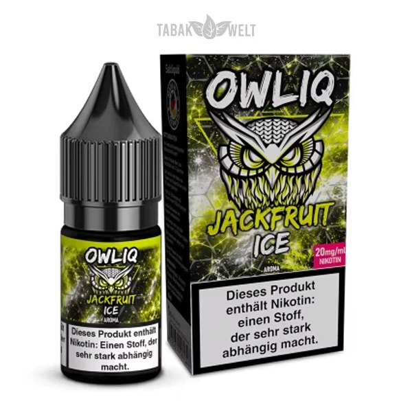 OWLIQ E-Liquid im Geschmack Jackfruit Ice mit 20mg Nikotin (10ml)