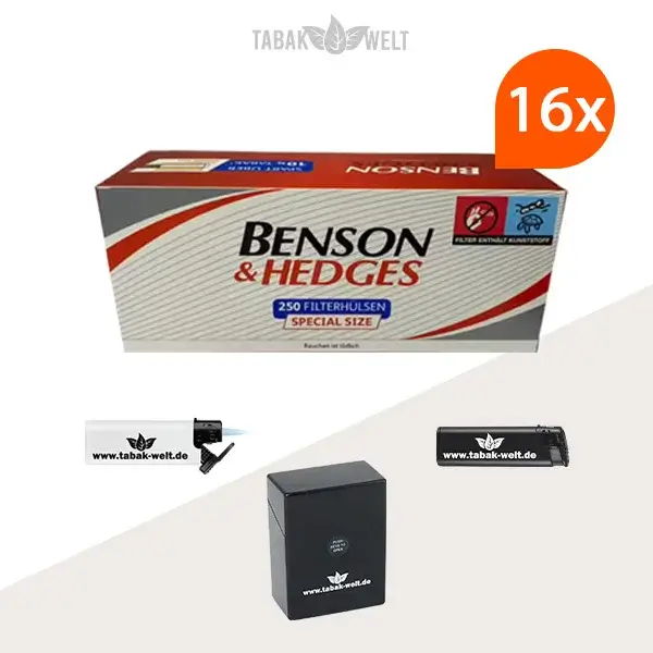 16x-benson-und-hedges-special-size-filterhuelsen-250er-4000-stueck-mit-etui