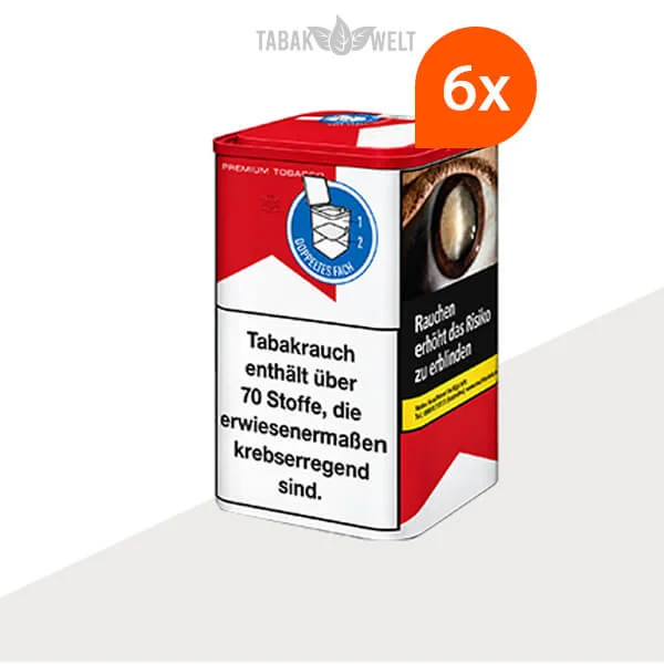 Marlboro Red Feinschnitt-Tabak 6x Dose