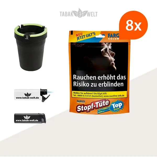 fargo-volumentabak-8x-stopf-tuete-mit-aschenbecher