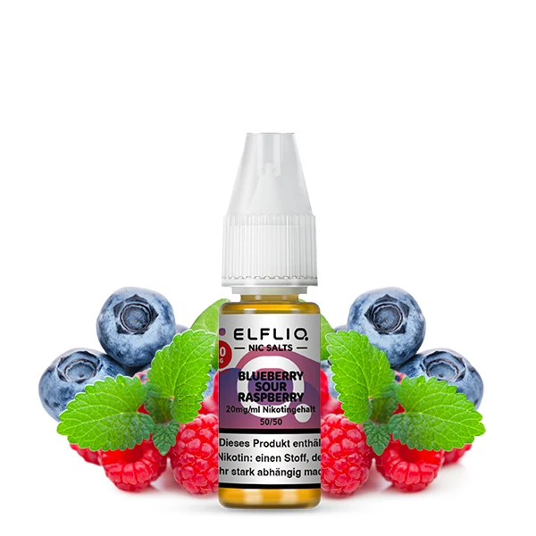 Elfbar Elfliq Liquid Blueberry Sour Raspberry 20mg/ml