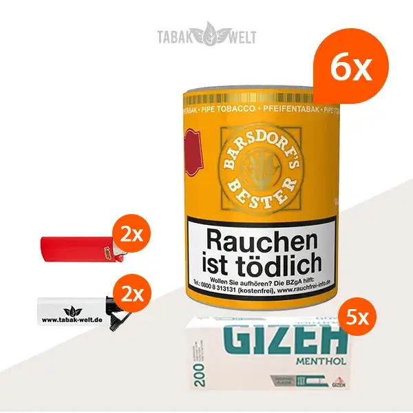 barsdorf-s-bester-aromatic-mixture-pfeifentabak-6x-dose-mit-gizeh-menthol-huelsen barsdorf-s-bester-aromatic-mixture-pfeifentabak-6x-dose-mit-gizeh-menthol-huelsen