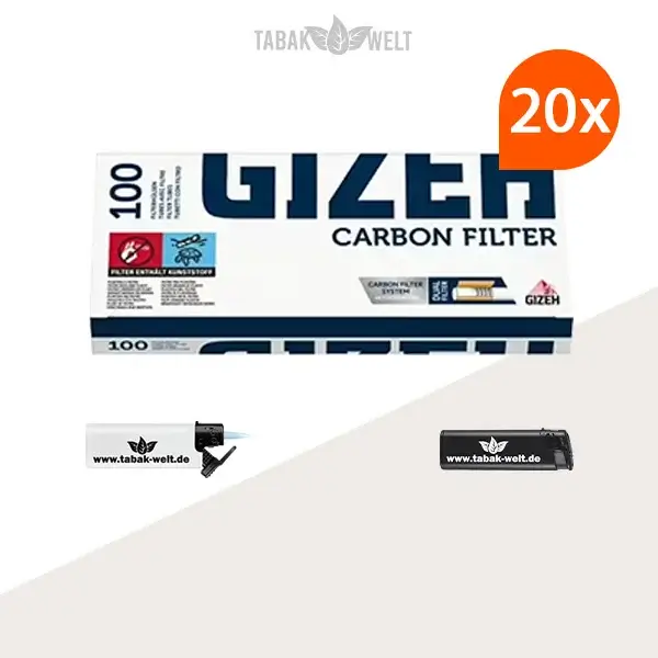 20x-gizeh-carbon-filter-filterhuelsen-100er-2000-stueck-mit-feuerzeugen