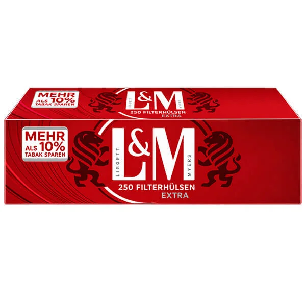 L&M Extra Filterhülsen 250