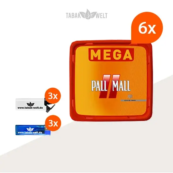 pall-mall-tabak-allround-6-x-mega-box-feuerzeugen-TX16716 pall-mall-tabak-allround-6-x-mega-box-feuerzeugen-TX16716