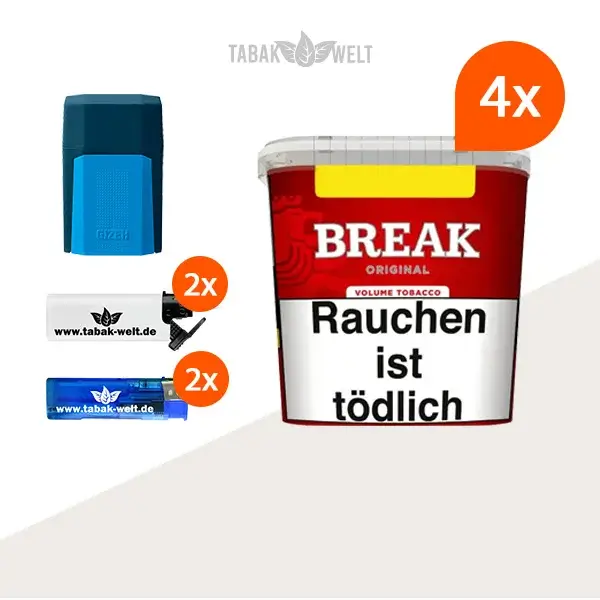 break-original-volumentabak-4x-giga-box-mit-etui-und-sturmfeuerzeugen