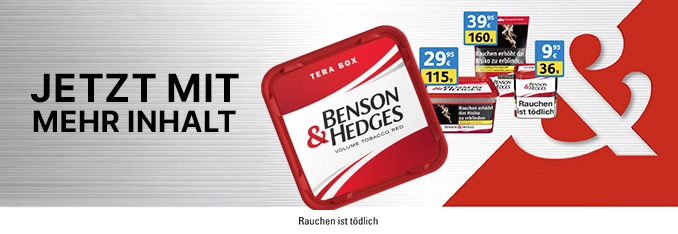 benson und hedges online guenstig kaufen