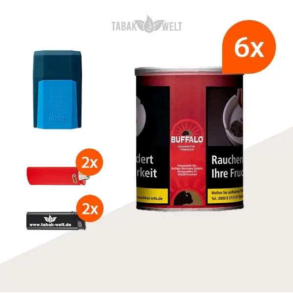 buffalo-red-feinschnitttabak-6x-dose-mit-etui