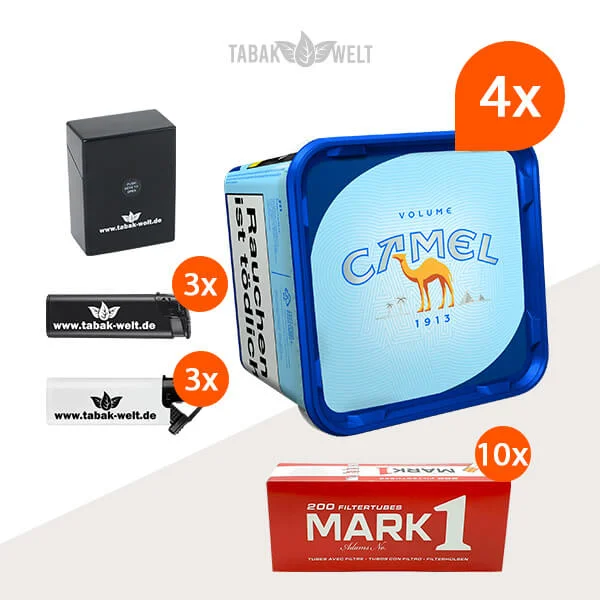 camel-blue-volumentabak-4x-eimer-mit-2000-king-size-huelsen camel-blue-volumentabak-4x-eimer-mit-2000-king-size-huelsen