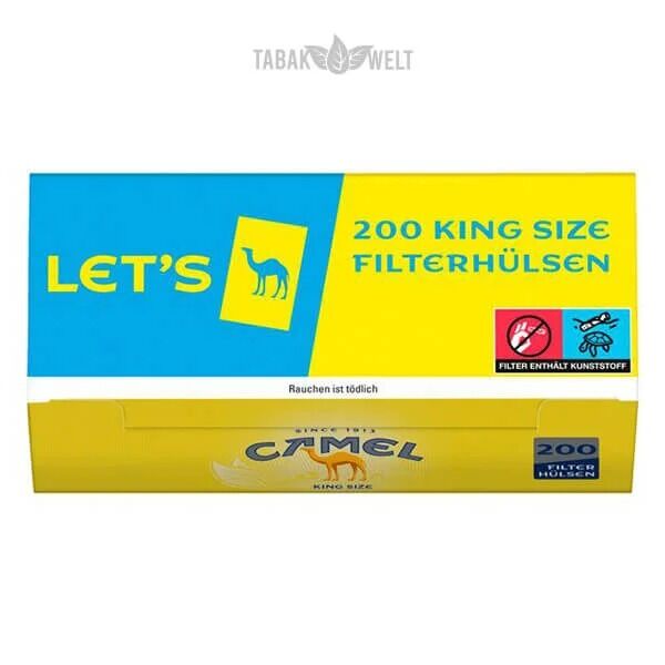 Camel Volumentabak 4 x Beutel mit 1000 Filterhülsen Camel Volumentabak 4 x Beutel mit 1000 Filterhülsen