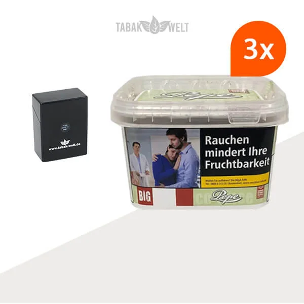 pepe-volumentabak-bright-green-3x-big-box-mit-etui-TX16014 pepe-volumentabak-bright-green-3x-big-box-mit-etui-TX16014