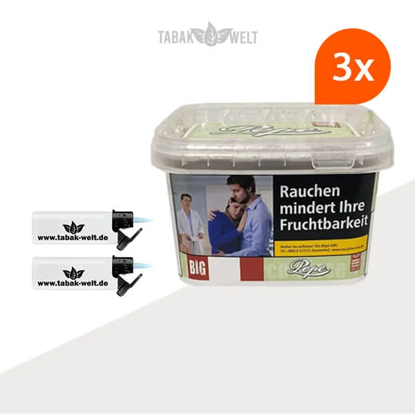 pepe-volumentabak-bright-green-3x-big-box-mit-feuerzeugen-TX16013 pepe-volumentabak-bright-green-3x-big-box-mit-feuerzeugen-TX16013